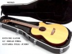  Estuche  Gator Para Guitarra Folk - Jumbo De Fibra GC - DREAD (PRODUCTO AGOTADO)