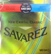Juego  Cuerdas Nylon Savarez 540 CRJ New Cristal Classic  Alta Tensión