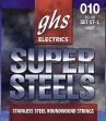 Juego Cuerdas Acero Guitarra Eléctrica GHS Super Steels 010 - 46