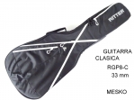 Funda Ritter RGP 8 - C para Guitarra Clasica 33 mm  ( PRODUCTO AGOTADO )