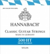 Juego Cuerdas Nylon Hannabach 500 HT  Alta Tensión Para Guitarra